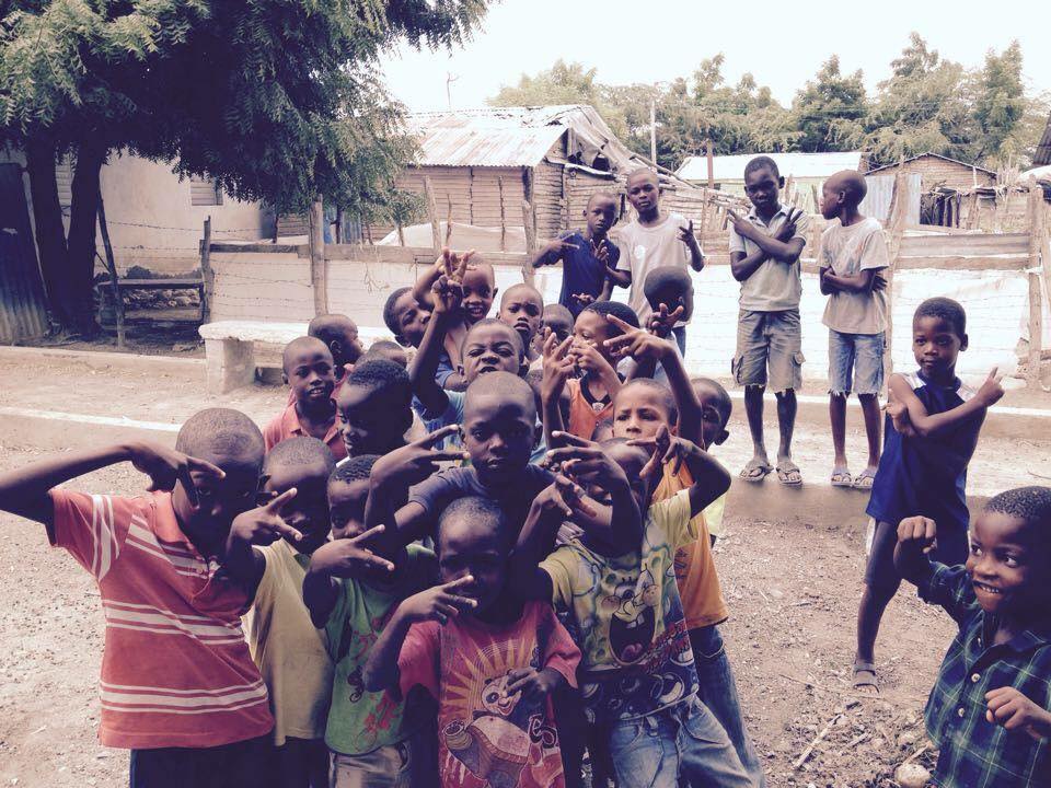 Children near Barahona in the Dominican Republic