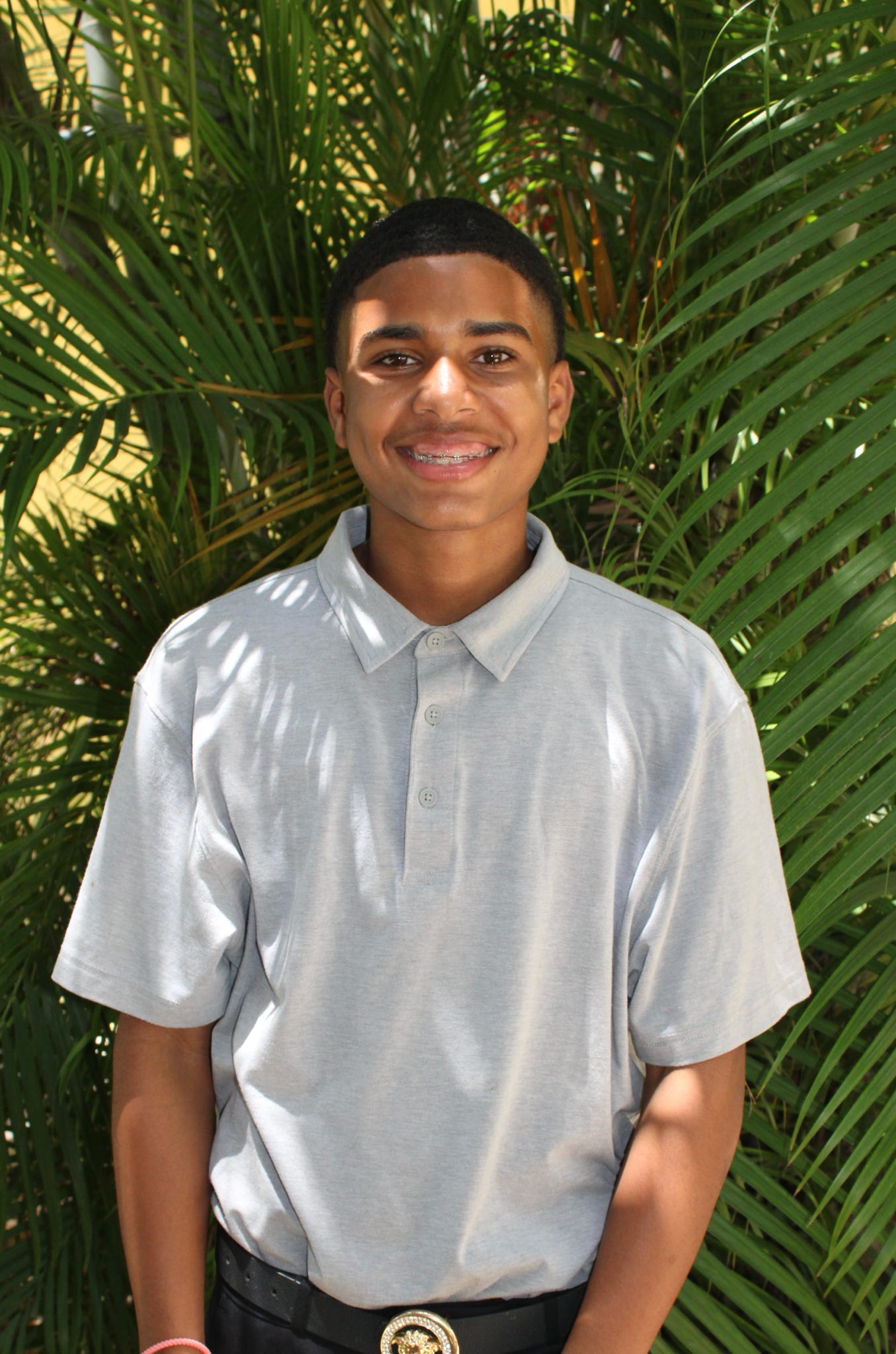 Ezequiel, a Helping Hands student entrepreneur