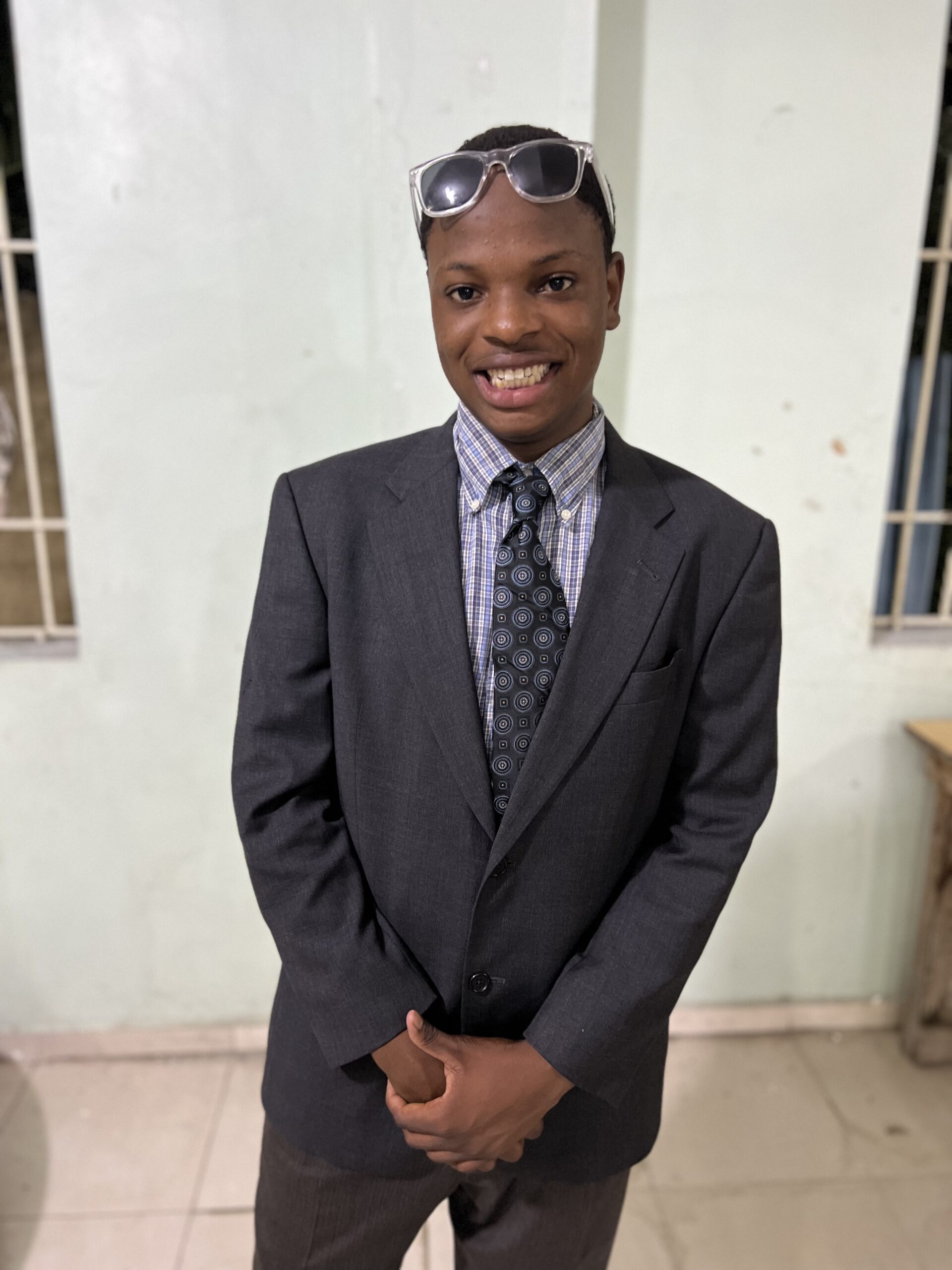 Jonathan, a Helping Hands student entrepreneur