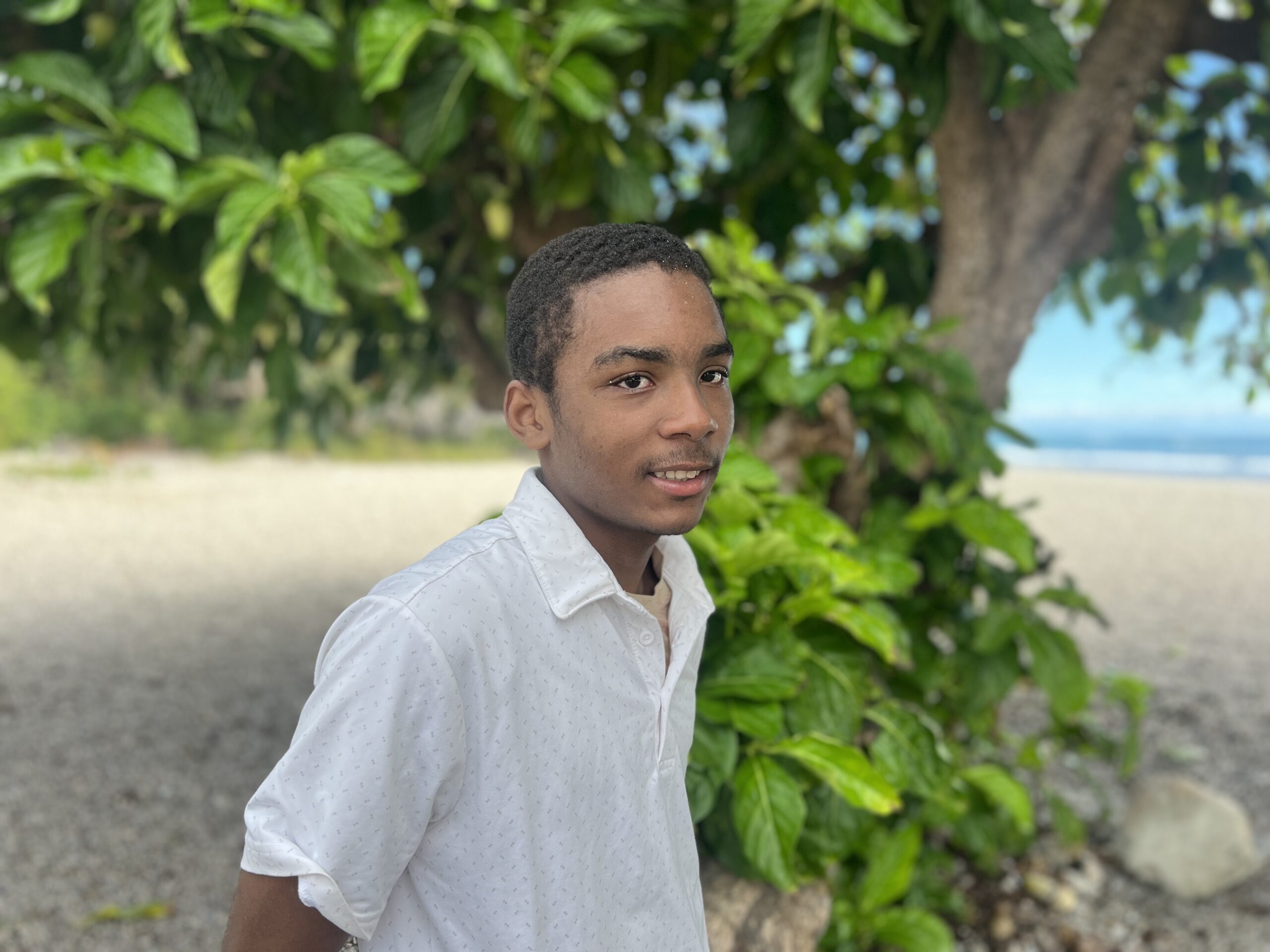 Juan David, a Helping Hands student entrepreneur