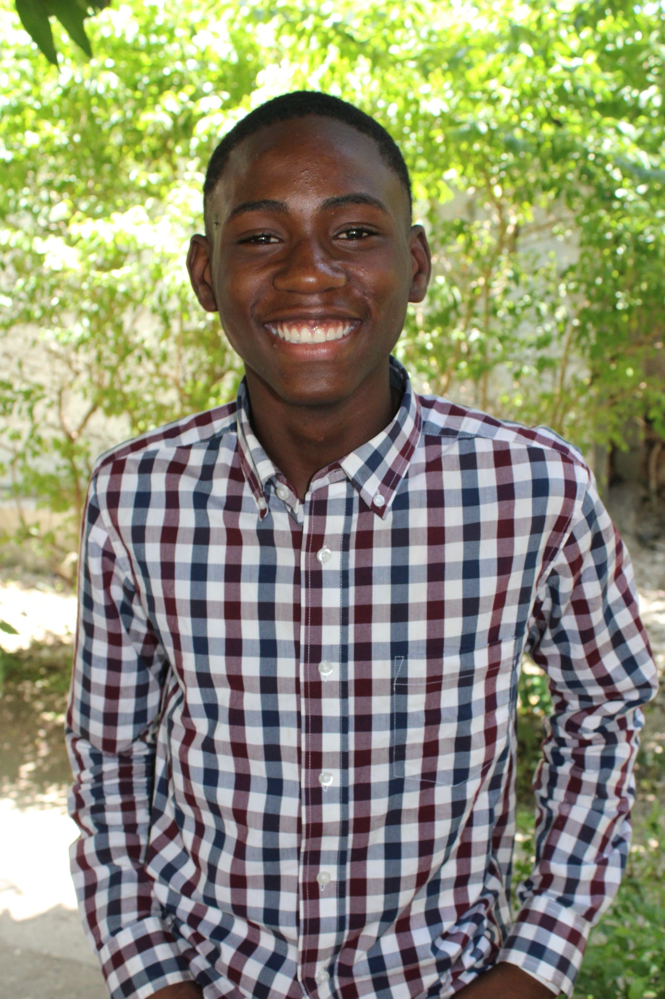 Little Wilson, a Helping Hands student entrepreneur