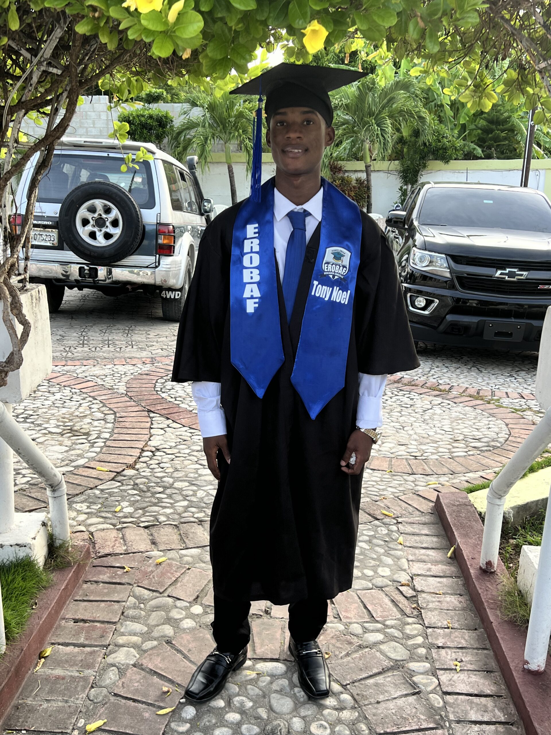 Tony, a Helping Hands student entrepreneur