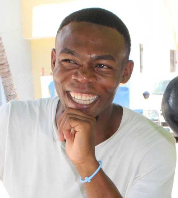 Maxo, a Helping Hands student entrepreneur